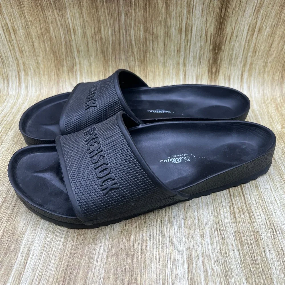 Birkenstock Barbados EVA Men's Size 13‎ EU 46 Black Slide Sandals Shoes